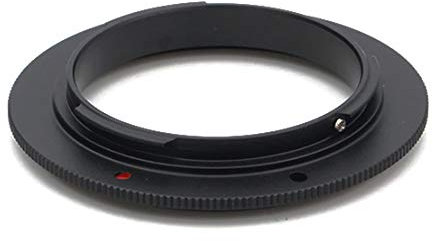 Compatible with Canon EOS-M 52 mm Retro Adapter Macro Reverse Ring 52 mm Lens