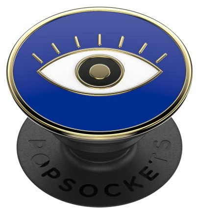 PopSockets Phone Grip with Expanding Kickstand, Enamel Graphic - Evil Eye