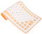Annadue Tastiera Pieghevole in Silicone, Tastiera Rollup con Cavo USB 85 Tasti Tastiera Flessibile Portatile Impermeabile per Notebook PC Portatile(arancia)