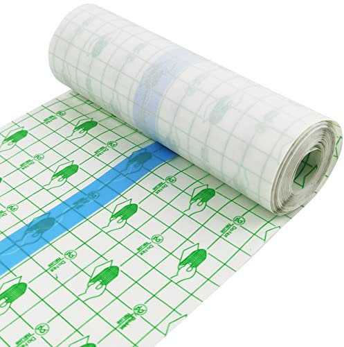 Wasserdicht Transparent Bandage,15cm x 5 m Wasserdichtes Pflaster Duschpflaster Fixierer Pflaster Stretch Tattoo Aftercare Bandage,zum Duschpflaster, Antiallergisch, Sport, Duschen