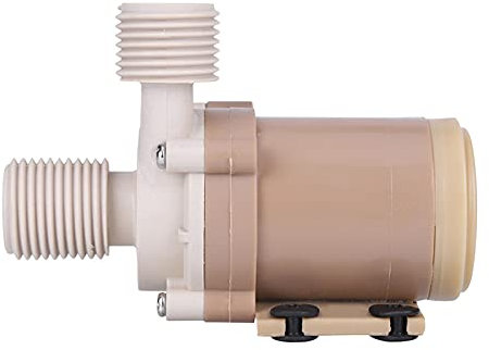 KIMISS Wasserpumpe Drucktank Bürstenloser Motor Wasserpumpe Solar Warmwasser Zirkulationspumpe DC 12V