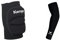 Kempa KNIE INDOOR SUPPORT GEPOLSTERT, Knie-Schoner für Handball, Volleyball etc., Knie-Schützer für Herren, Damen, Kinder, Protektoren, 1 Paar & Erima Armsleeve Schwarz S