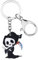 NEWEI Acryl Halloween Horror Schädel Zombie Schlüsselanhänger Voodoo Puppe Anhänger Schmuck für Frauen Mädchen Handtasche Autozubehör (Halloween Sensenmann)