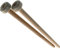 ERINGOGO 2 Stück Holz Gong Schlägel Tibetische Klangschale Schlägel Filz Stürmer Klangschale Meditation Schlägel Klangschale Stick Meditation Yoga Tibetische Klangschale Schlägel
