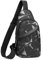 Brusttasche Herren,Sling Chest Crossbody Bag,Umhängetasche Herren,Crossbody Bag,Sling Bag,Anti-Diebstahl Sling Bag,Schultertasche,Brusttasche,Brusttasche Sling Bag,Schwarz