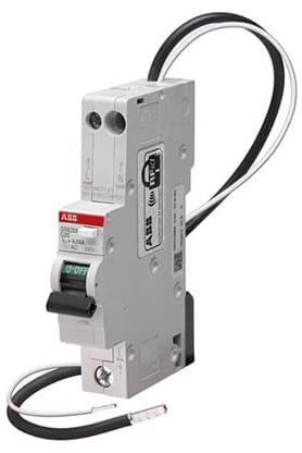 ABB System Pro M Compact DSE201 FI/LS-Schalter (RCBO) 16A, 1-polig Typ B, Empfindlichkeit 30 mA