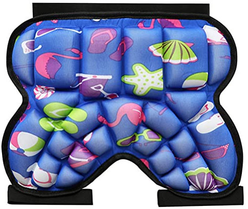 Kinder Jugend Hüftschutz Pads EVA Schützende gepolsterte Matte Atmungsaktiv Hip Pad Crash Protector Impact Guard Gear Butt Shield Sportbekleidung Ski Skate Snowboard