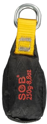 SOB Bolsa de Pesas para Tiro Deportes al Aire Libre Arbolista Árbol Escalada en Roca Cuerda para espeleología Bolsa de Pesas para arrojar Bolsa Montañismo Amarillo