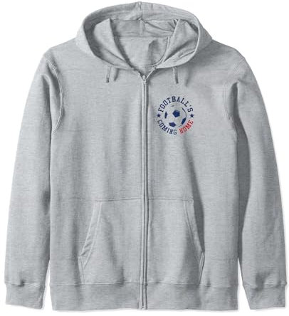 Football's Coming Home Football Badge Kapuzenjacke