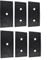 6 PCS Gas Hob Range Protectors, 5-Hole Stove Burner Covers, Reusable Gas Stove Burner Covers, Cleaners Cooker Covers Gas Stove Mats for Fast Kitchen Cleaning