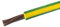 6.0mm 6mm 6491X Green Yellow Earth Cable Wire Wiring Bonding Earthing ***SOLD PER METRE***
