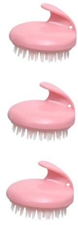 JECOMPRIS 3stücke Massagebürste Für Kopfhaut Ergonomische Haarbürste Für Erwachsene Und Mädchen Durchblutung Und Gründlichen Für Shampoo-anwendungen