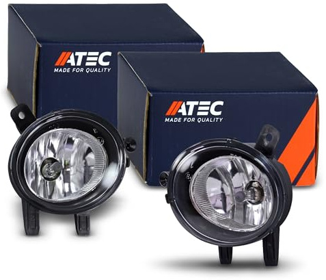 ATEC Germany 2x Nebelscheinwerfer H8 rechts | Kompatibel mit: BMW 1, 1, 2 Active Tourer, 2 Cabriolet, 2 Coupe, 2 Gran Tourer, 3, 3 Gran Turismo, 3 Touring, 4 Cabriolet