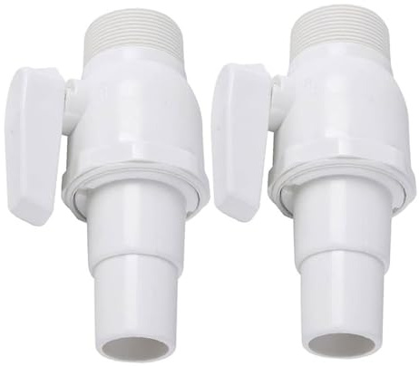 Bottone Vannes de rechange pour équipement de piscine - 2 voies - Convient pour différentes piscines