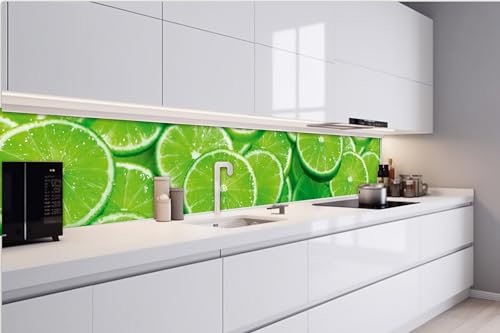 Dimex Pellicola autoadesiva per la parete della cucina, motivo Lime 420 x 60 cm | Pellicola adesiva - Pellicola decorativa - Protezione dagli spruzzi per la cucina | Prodotto nell'UE