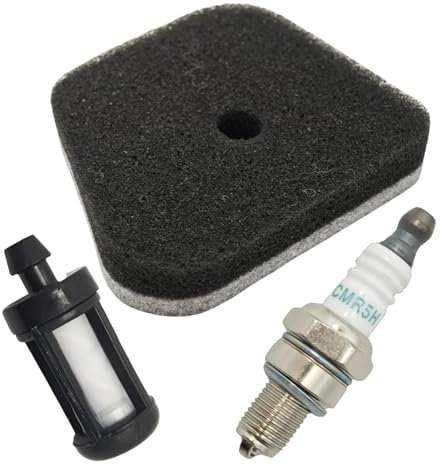 AOIUU Trimmer Air Fuel Filter Spark Plug Kit Fit for S-t-i-h-l FS90 FS100 FS110 FS130 4 Mix Brush Cutter Engine Replace Part 4180 120 1800