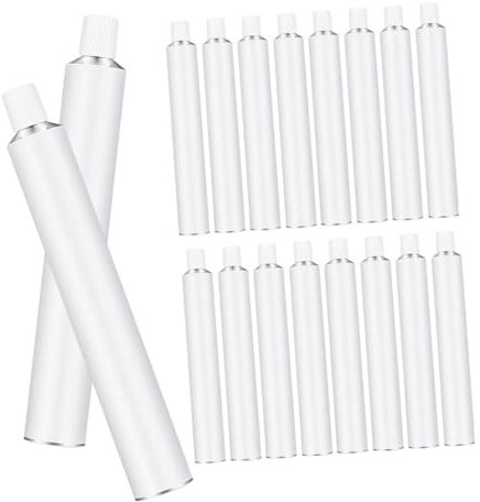 Holibanna 1set Empty Aluminum Paint Tubes Convenient Storage for Artists Prevents Drying Paint Containers for Oil for Craft Projects