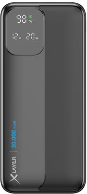 XLayer Rapid Power Bank I 20000mAh I Schnellladen I USB C I Ladegerät I Powerbank universell iPhone 16 15 14 13 12 Pro Max Samsung S25 24 S23 iPad Xiaomi