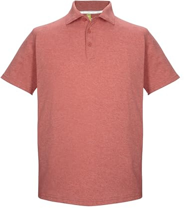 killtec Herren Poloshirt/Polo Shirt Kurzarm KOS 82 MN PLSHRT, Ziegelrot, XL, 44213-000