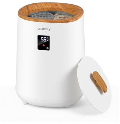 Multigot Towel Warmer Bucket, Electric Blanket Warmer with Auto Shut off & One Button Start, Towel Heater Fits 2 Large Bath Towels Bathrobes Blankets