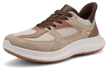 ARA Damen Sneaker Motion Beach,Cream,Sand,Mousse,Mocca Gr. 38