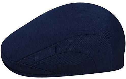 Kangol Tropic 507 Flat Cap, Blue (Navy), Medium
