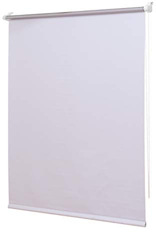 Ventanara® Verdunkelungsrollo ohne Bohren Klemmfix Thermorollo Weiß inklusive Klemmträgern 110 x 150 cm