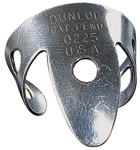 Dunlop FTP Nickel Silver Mini Tube Fingerpicks (20 pieces) silver 0.13 mm