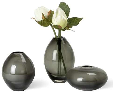 Torre & Tagus Vase, fumée, Assortiment