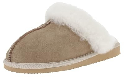 Shepherd Jessica, Women’s Open Back Slippers, Beige (Stone 25), 6.5 UK (40 EU)