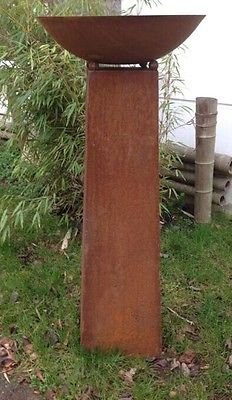 Zen Man Braciere da Giardino Ispirato all'ispirazione da Giardino, Diametro 1 mm, Altezza 100 cm