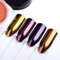 Artlalic - Confezione da 4 specchi in polvere cromata, oro rosa, viola, oro, oro chiaro, effetto specchio per unghie, cipria glitterata, per manicure