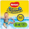 Huggies Maillots de bain jetables pour bébés, Taille 3-4 (7-15 kg), 36 couches-culottes, Paquet de 3 x 12 couches-culottes, Unisexe, Maxi pack, Petits nageurs