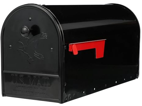 ARCHITECTURAL MAILBOXES OM160BEC Support de Poteau Outback Noir