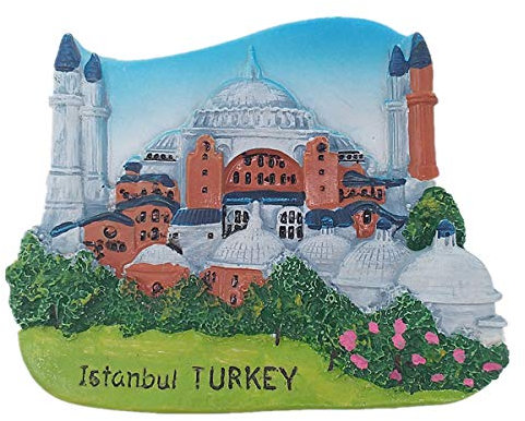 3D-Kühlschrankmagnet, Istanbul Türkei, Reise-Souvenir, Geschenk, Heim- und Küchendekoration, Magnet-Aufkleber, Istanbul Türkei Kühlschrankmagnet