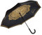 Goebel Regenschirm Lotus Blume des Lebens 23500051 Stockschirm schwarz mit Upside/Down Öffnung