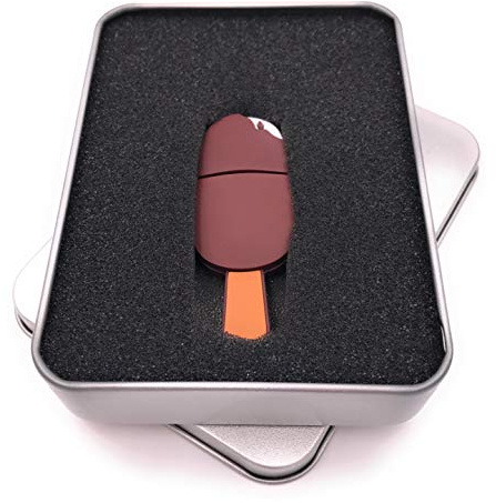 Onwomania EIS am Stiel Ice Cream USB Stick in Alu Geschenkbox 16 GB USB 3.0
