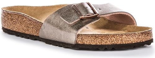 Birkenstock Sandales - Nu-Pieds Madrid BF Regular Graceful Taupe 38