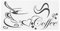 Fdit 2Pcs Distinctive Coffee Tea Cup Art Wandtattoo Aufkleber Abnehmbare DIY Wandaufkleber für Cafe Pub Küche Dekoration
