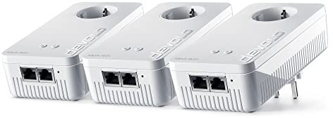 Devolo Mesh WiFi 2 1200 AC: 3 WLAN-Adapter zum Genießen eines Wi-Fi-Mesh in allen Räumen des Hauses, ideal für Streaming (8764) - spanische Version