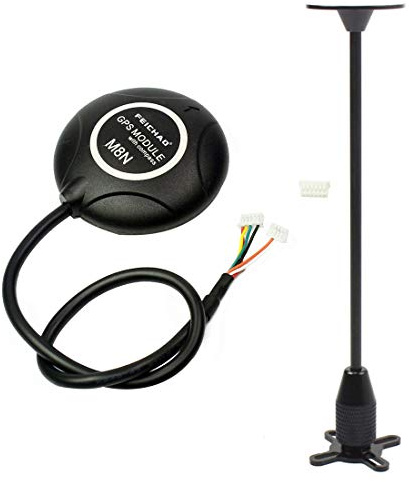 FEICHAO Mini M8N GPS-Modul NEO-M8N mit GPS-Faltantenne kompatibel für APM 2.4.6 2.4.8 Flight Controller