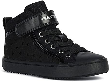 Geox J KALISPERA GIRL, Sneakers Bambine e ragazze, Nero Black 97, 27 EU