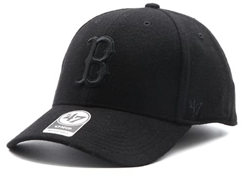 '47 Brand Boston Red SOX Cap – Schwarz, Einheitsgröße, Schwarz , Einheitsgröße
