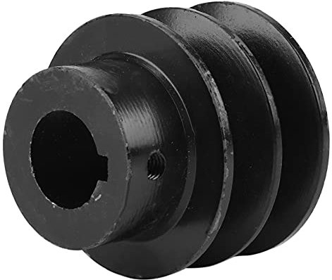 Giilayky Poulie à Courroie en V AléSage Double Rainure pour Moteurs 168F 170F GX110 GX120 GX160 GX200 7HP ATV Go Kart