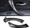 TTCR-II Door Handle Replacement Compatible with BMW 3 Series E90 E91 E92 E93 323 325 328 330 335 Sedan Touring,Right Rear Passenger Door Pull Handle+Door Handle Outer Cover-（Carbon Fiber Pattern）