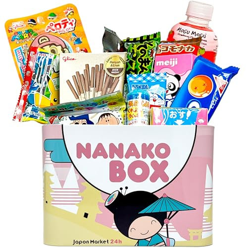JAPON MARKET - JapanBox Collectionneur: Boîte Métallique Bonbon Japonais - Box Japonaise - Coffret Japon Avec Bonbons, Chocolats, Boissons gazeuses, Biscuits, Snack Japonais Et Assortiment Bonbons
