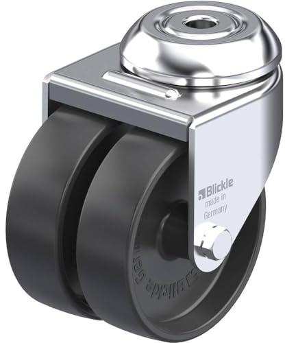 Blickle 106732 LMDA-POA 75G Doppel-Lenkrolle Rad-Durchmesser: 75 mm Tragfähigkeit (max.): 100 kg 1 St.