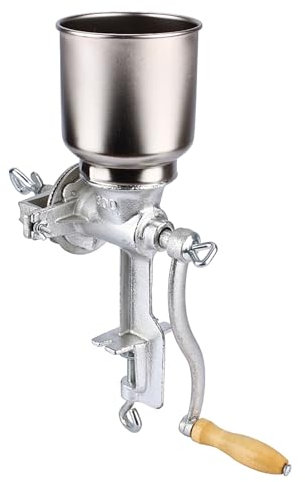 Mulino per cereali, mulino manuale a mano, utensile da cucina, attrezzature, alimento speciale, Wonder Junior Deluxe per cereali secchi e oleosi, spezie a manovella, pietra di grano