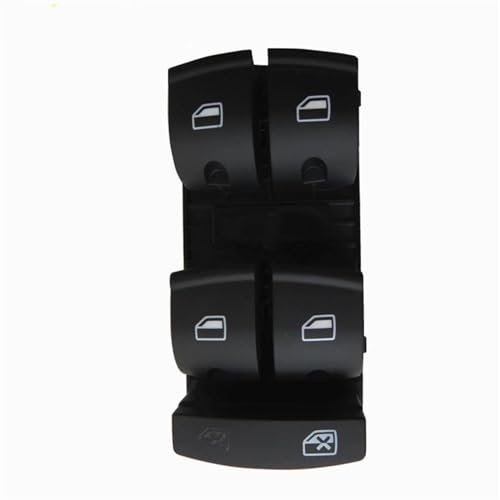 DENGG Fensterheber Schalter Taste Für A-UDI A3 8P Für SPORTBACK A6 4F 4G C6 Q7 4L 4F 0 959 851F Electric Power Panel Fenster Master Control Schalter Taste