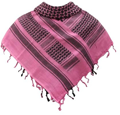 SHOPUKASA Sh-006 Écharpe, Rose, Taille Unique Mixte